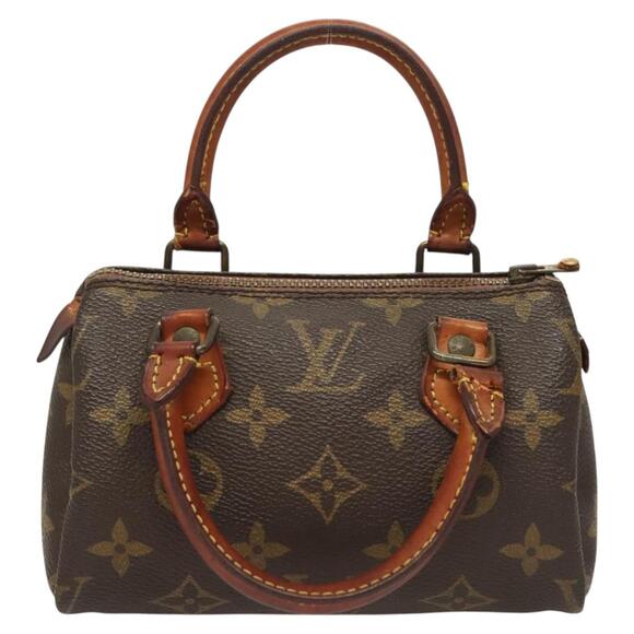LOUIS VUITTON Monogram Mini Speedy Hand Bag Vintage M41534 - Picture 13 of 16